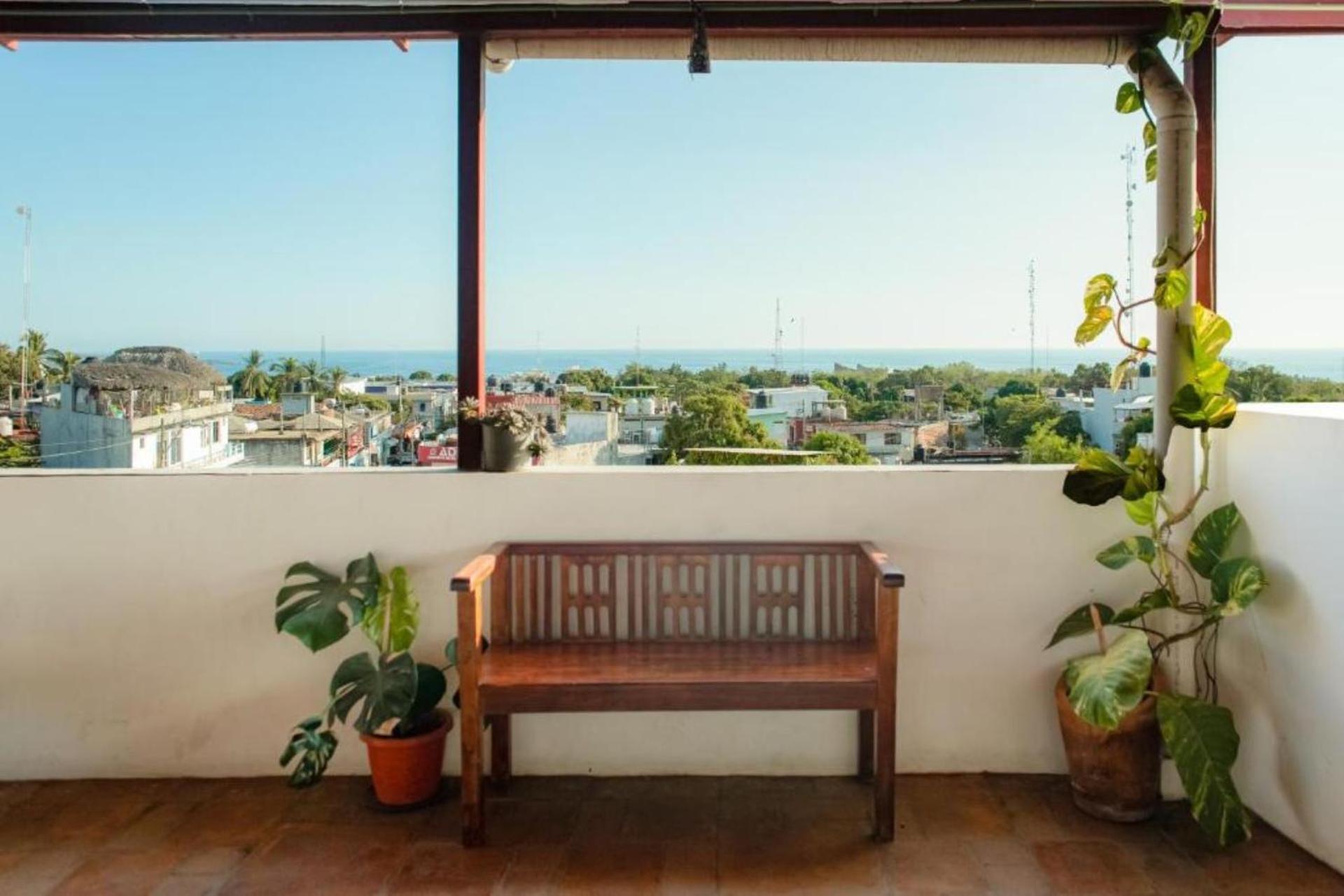 Terraza Puerto Hostel Puerto Escondido  Buitenkant foto