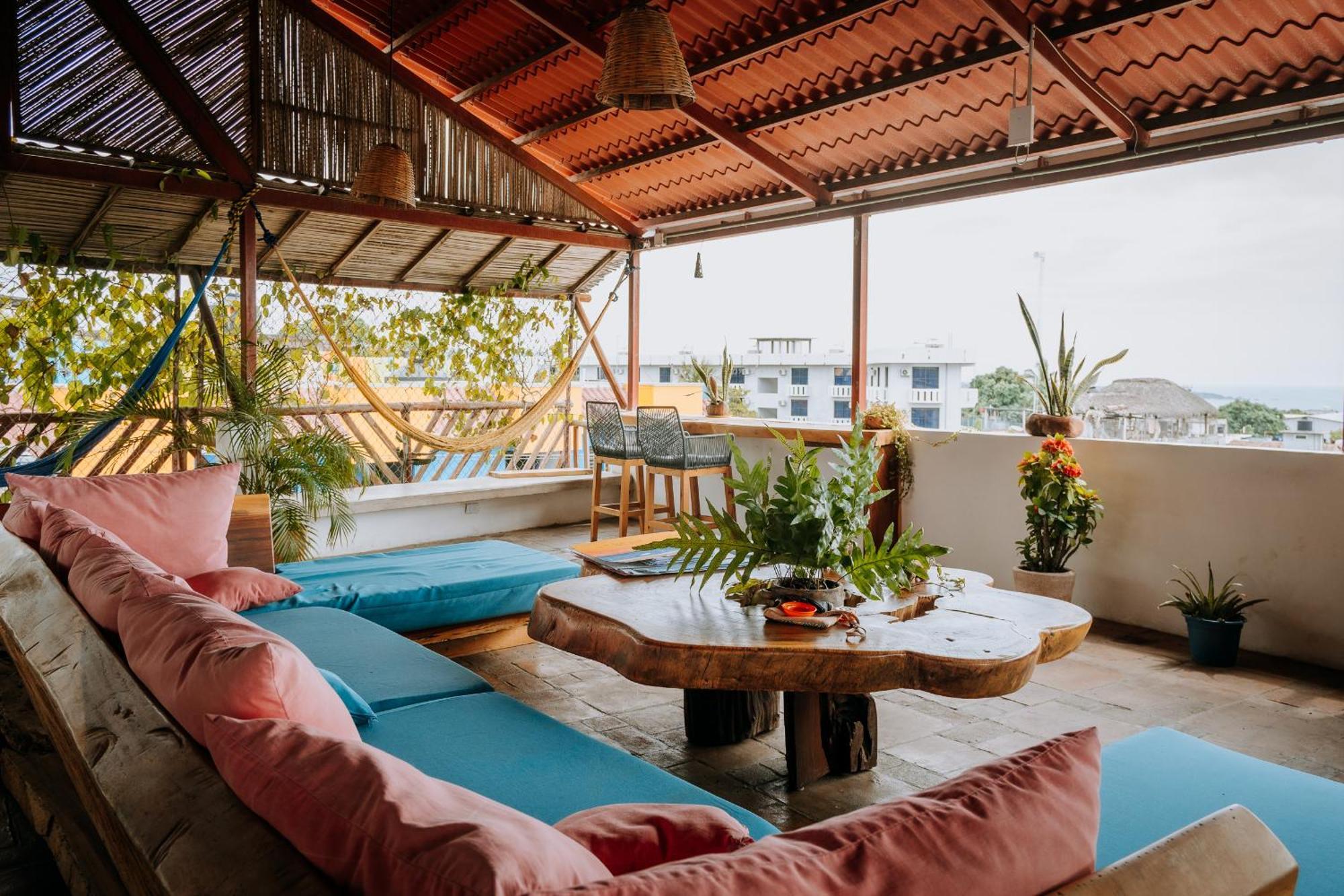 Terraza Puerto Hostel Puerto Escondido  Buitenkant foto