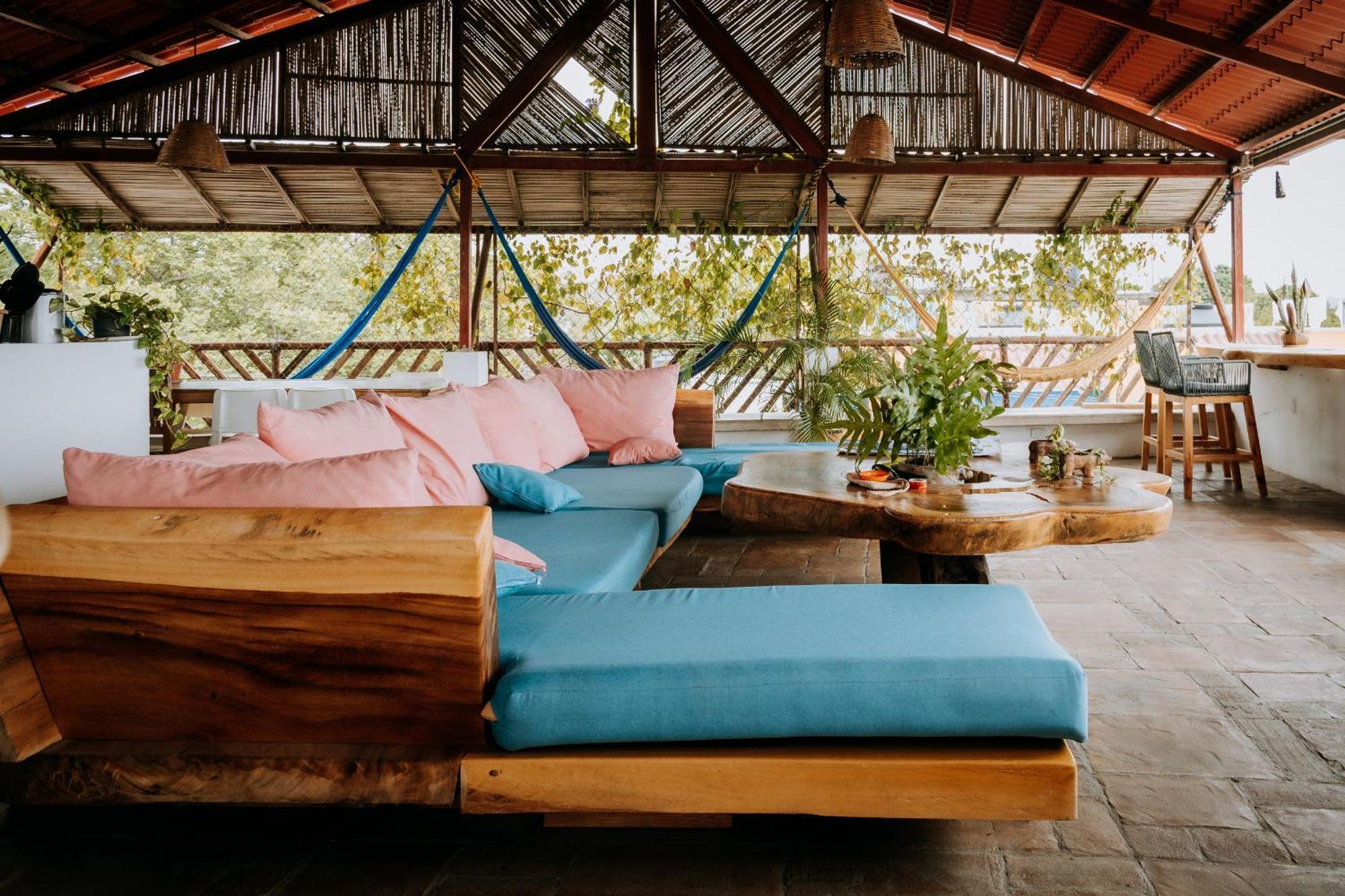 Terraza Puerto Hostel Puerto Escondido  Buitenkant foto